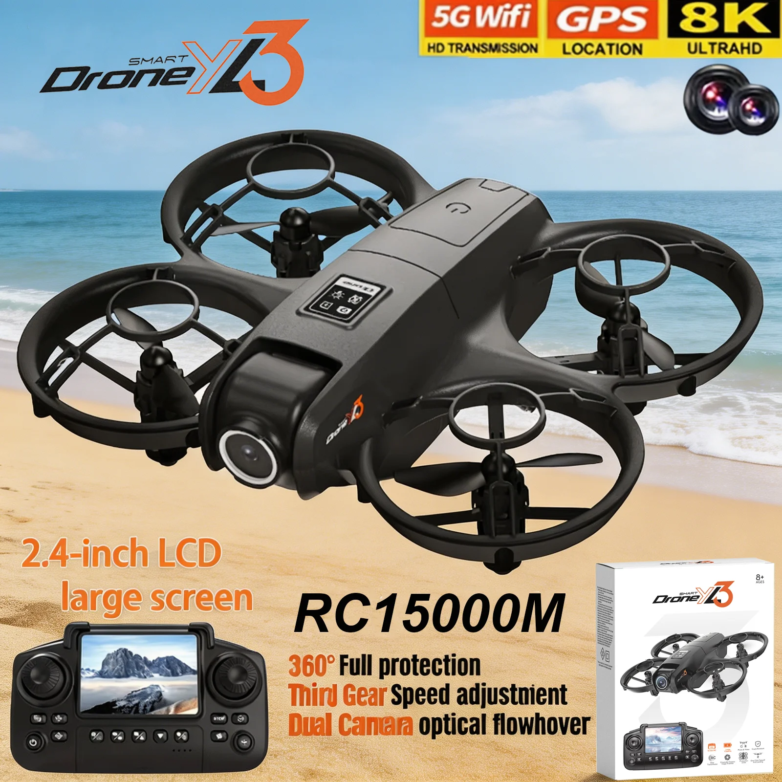 Drone Gps Module - New YL3 RC Drone 8K 1080P